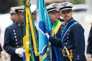 Lula almoça com alto comando da Aeronáutica Lula almoça com alto comando da Aeronáutica