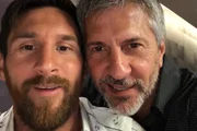 Lionel Messi e o pai, Jorge Messi Lionel Messi e o pai, Jorge Messi