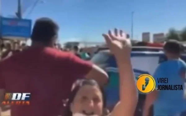 “Vizinha fofoqueira” de Lázaro ataca de novo e assusta repórter da RedeTV!
