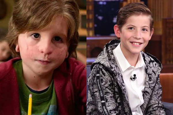 foto colorida de Jacob Tremblay em extraordinário e foto dele - metrópoles