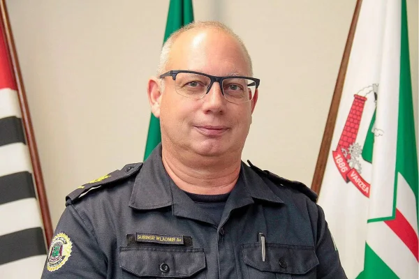 O guarda Wladimir Roberto de Lima assumiu o comando da GCM da cidade nesta quarta-feira (4/2). Prefeitura investiga armas roubadas - Metrópoles