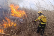 Incêndio foi controlado, segundo o órgão