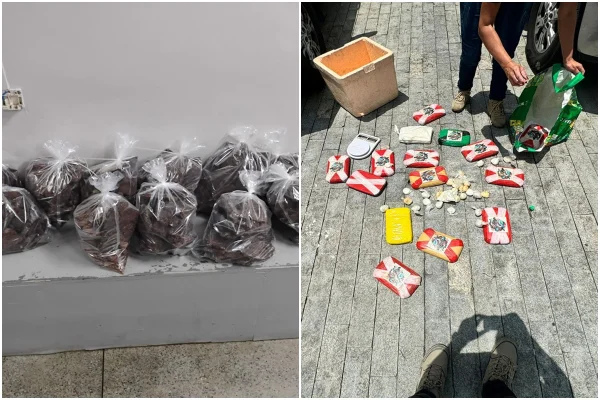 Casal é preso em mansão com cocaína negra avaliada em R$ 19,5 milhões
