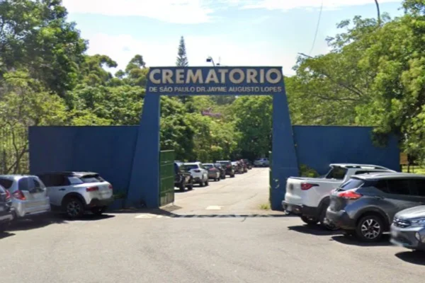 Imagem colorida de crematório para onde corpo foi enviado por engano