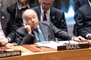 Na ONU, Mauro Vieira debate sobre conflito na Faixa de Gaza
