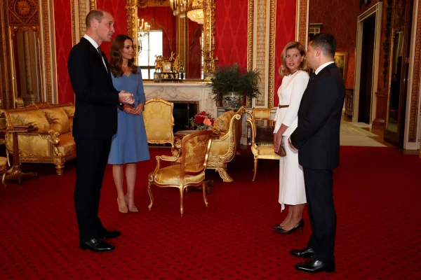 Ukrainian President Volodymyr Zelensky And His Wife Pay Official Visit To UK