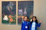 Alunos de Samambaia visitam a mostra Constelações Contemporâneas Alunos de Samambaia visitam a mostra Constelações Contemporâneas