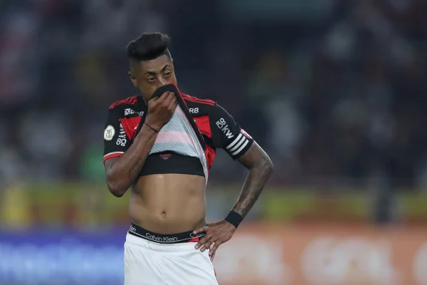 Imagem colorida de Bruno Henrique, do Flamengo- Metrópoles