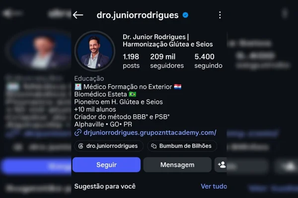 Falso médico vendia curso que prometia “Bumbum de Bilhões” a R$ 13 mil - destaque galeria Falso médico vendia curso que prometia “Bumbum de Bilhões” a R$ 13 mil - destaque galeria