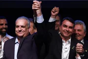Alfredo Gaspar (PL-AL) e Flávio Bolsonaro (PL)