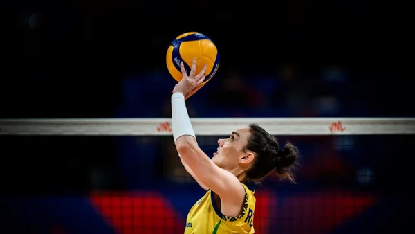 imagem colorida da Liga das Nações de Vôlei- Metrópoles