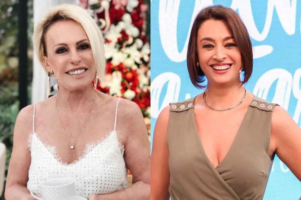 Fotos coloridas de Ana Maria Braga e Catia Fonseca