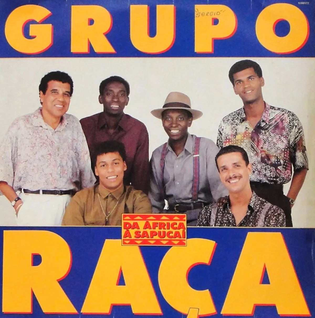Capa de um dos LPs do Grupo Raça Capa de um dos LPs do Grupo Raça