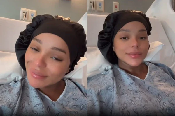 Montagem com prints de um vídeo de Brunna Gonçalves - Metrópoles