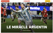 “Deus ressuscitou”: imprensa internacional exalta virada da Argentina - imagem 3 “Deus ressuscitou”: imprensa internacional exalta virada da Argentina - imagem 3