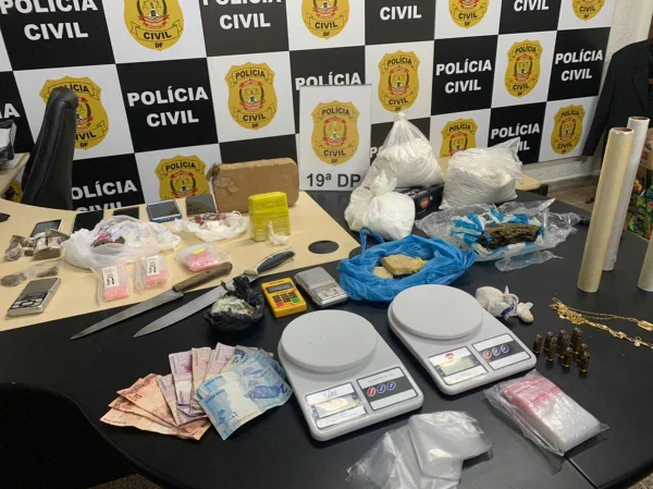PCDF deflagra Operação Tentáculo e prende dupla de traficantes