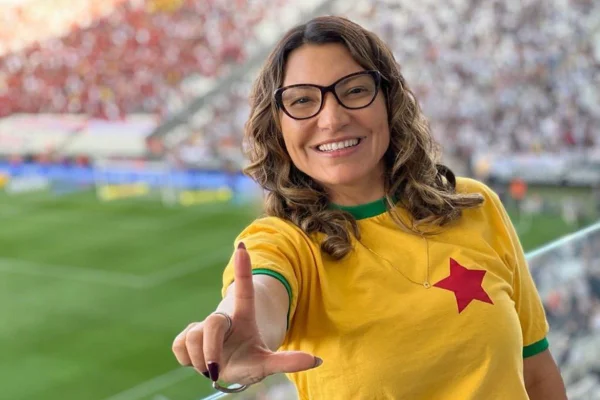 Na foto, a primeira-dama Janta - Metrópoles