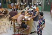 Nizam e Dudu Camargo em A Fazenda 17