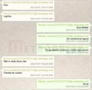 Conversas entre Bruno Henrique e seu irmão, Wander Conversas entre Bruno Henrique e seu irmão, Wander