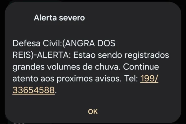 RJ chuvas intensas isolam parte de Angra e acionam alerta emergencial - Metrópoles