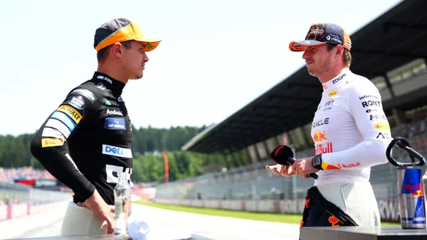 Lando Norris e Max Verstappen Gp da Áustria