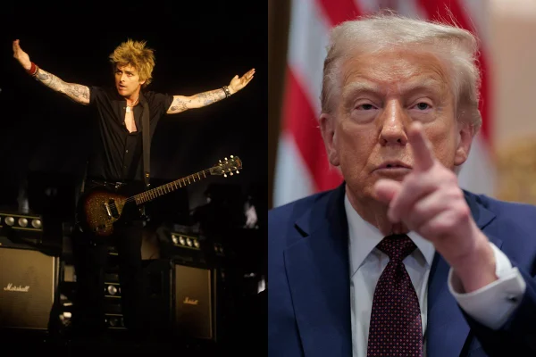 Vocalista de Green Day diz que Donald Trump é "um completo idiota"