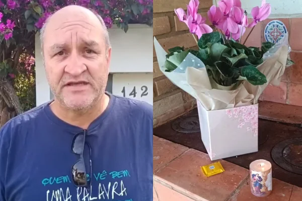 Vídeo: dono de casa onde avião da VoePass caiu homenageia vítimas