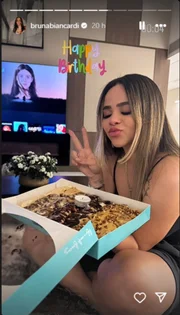 Bruna Biancardi compartilha homenagem ao aniversário de Gabily, ex-affair de Neymar