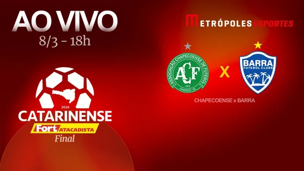 Final Catarinense 2026: assista a Chapecoense x Barra ao vivo no YouTube