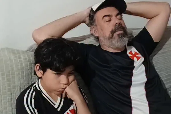 Vinicius Cacofonias e o filho, Chico - Metrópoles