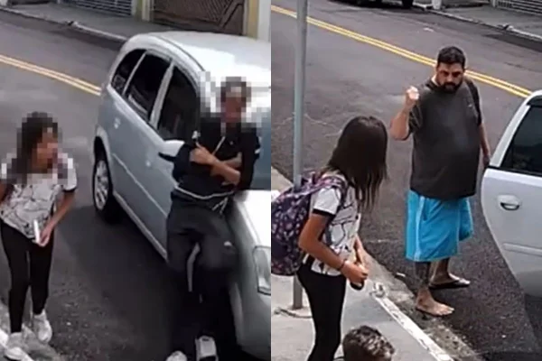 Imagem colorida de atropelamento de um adolescente