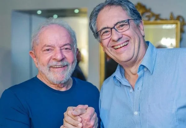 Presidente Lula e deputado federal Carlos Zarattini
