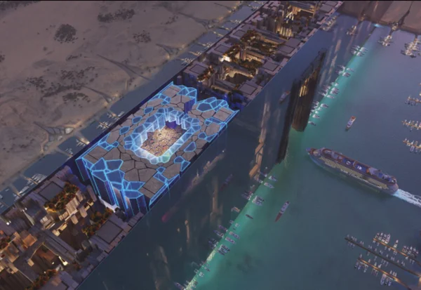 Arábia Saudita anuncia estádio futurista para a Copa do Mundo de 2034