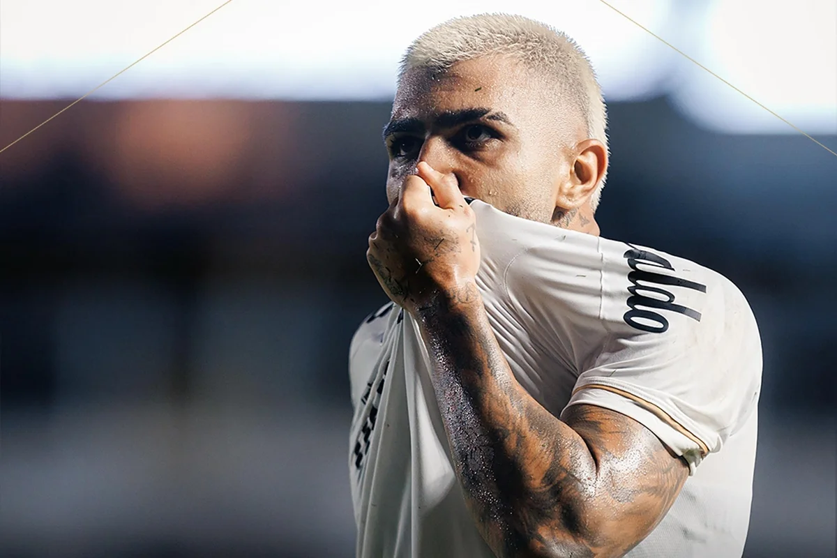 Com passe de Neymar, Gabigol marca o seu centésimo gol pelo Santos