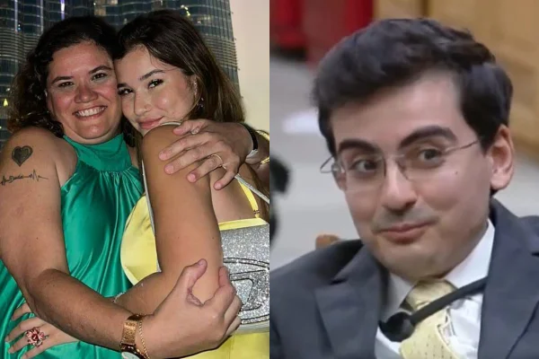 Mãe de Duda Wendling se revolta e diz que Record favorece Dudu Camargo