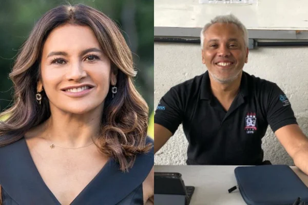 Dira Paes e irmão Pedro
