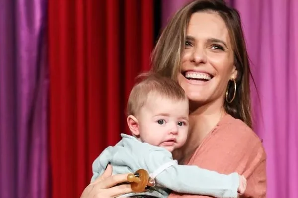 Fernanda Lima com Maria Manoela