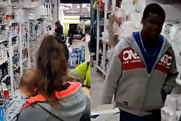 O homem foi preso em flagrante após o roubo. A mãe, que levou socos no rosto, conseguiu se desvencilhar e proteger o bebê, que não se feriu - Metrópoles