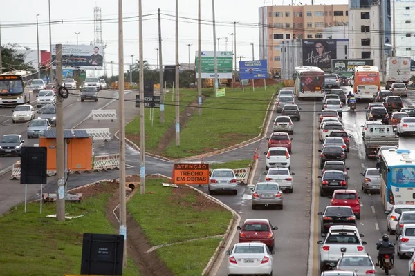 DF: alargamento de viaduto vai beneficiar 135 mil motoristas