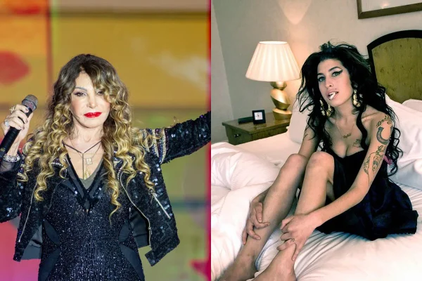 Elba Ramalho e Amy Winehouse