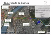 “Aqui eu trago uma imagem do projeto do túnel e destaco principalmente o momento em que o pessoal vai sair do túnel e cruzar a área da própria base para poder chegar na Rodovia Cônego Domenico Rangoni”, disse Meyer