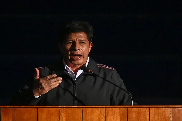 Imagem colorida mostra o ex-presidente do Peru, Pedro Castillo - Metrópoles