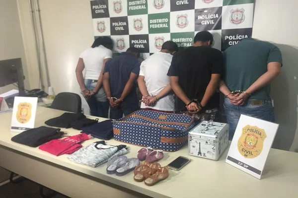 DF: Operação Cérbero leva cinco pessoas para a delegacia