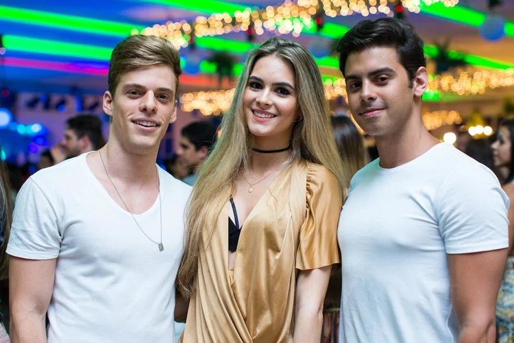 Rafael Rios, Natasha Neumann e Orestes Blanco Rafael Rios, Natasha Neumann e Orestes Blanco