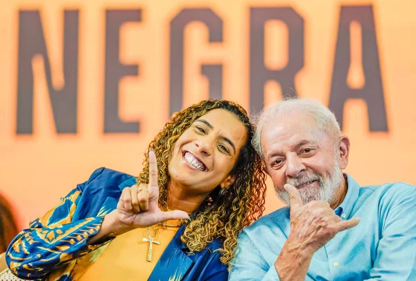 Anielle Franco e Lula