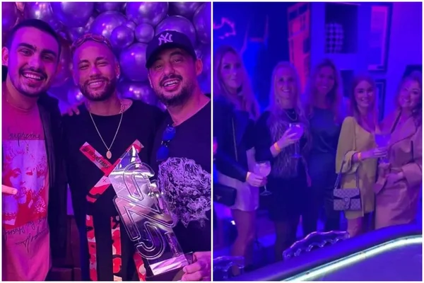 Neymar promove jogo de poker e festa em Balneário Camboriú. Veja fotos