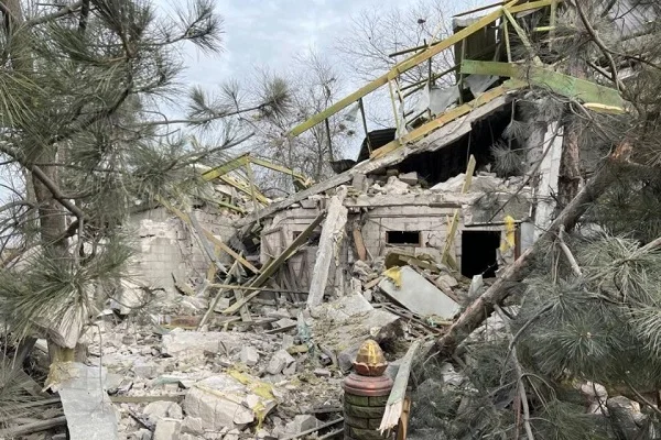 Imagem colorida da cidade ucraniana de Melitopol - Metrópoles