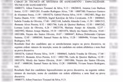 Resultado final na prova discursiva, no cargo de téncino de sistemas de saneamento: técnico de saneamento Resultado final na prova discursiva, no cargo de téncino de sistemas de saneamento: técnico de saneamento