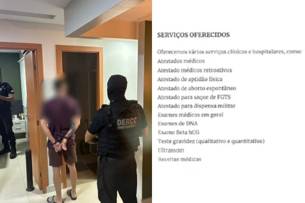 Falsos médicos tinham “menu” com testes de gravidez, DNA e atestados