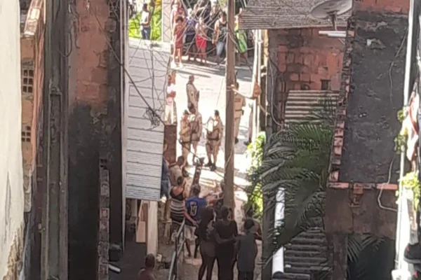 Imagem colorida, Crime foi registrado em localidade conhecida como Escadaria- Metrópoles